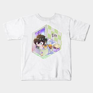 Bath Time Miya Kids T-Shirt